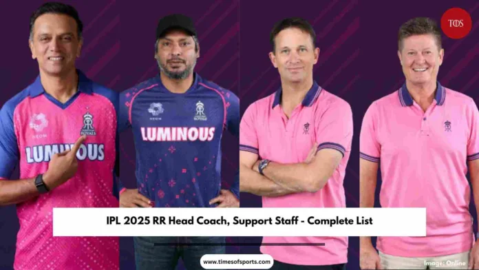 IPL 2025 RR Head Coach