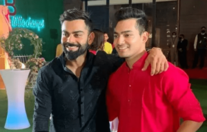 Virat Kohli and Anuj Rawat