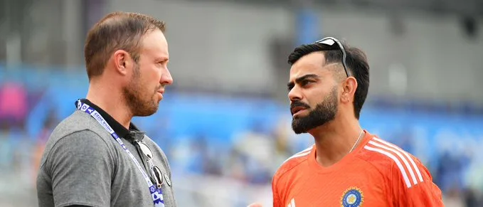 De Villiers and Virat Kohli