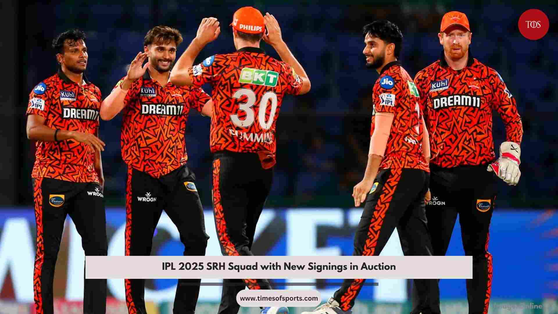 IPL 2025 SRH Squad