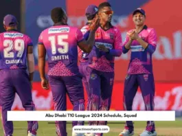 Abu Dhabi T10 League 2024 Schedule