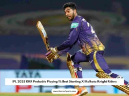 IPL 2025 KKR Probable Playing 11