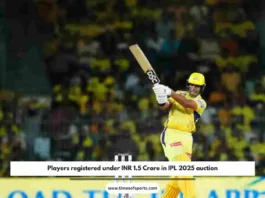 Players registered under INR 1.5 Crore in IPL 2025 auction