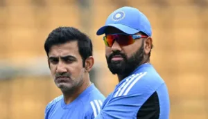 Rohit Sharma and Gautam Gambhir