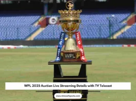 WPL 2025 Auction Live Streaming