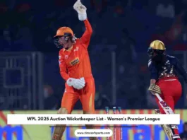 WPL 2025 Auction Wicketkeeper List