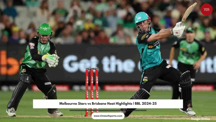 Melbourne Stars vs Brisbane Heat Highlights