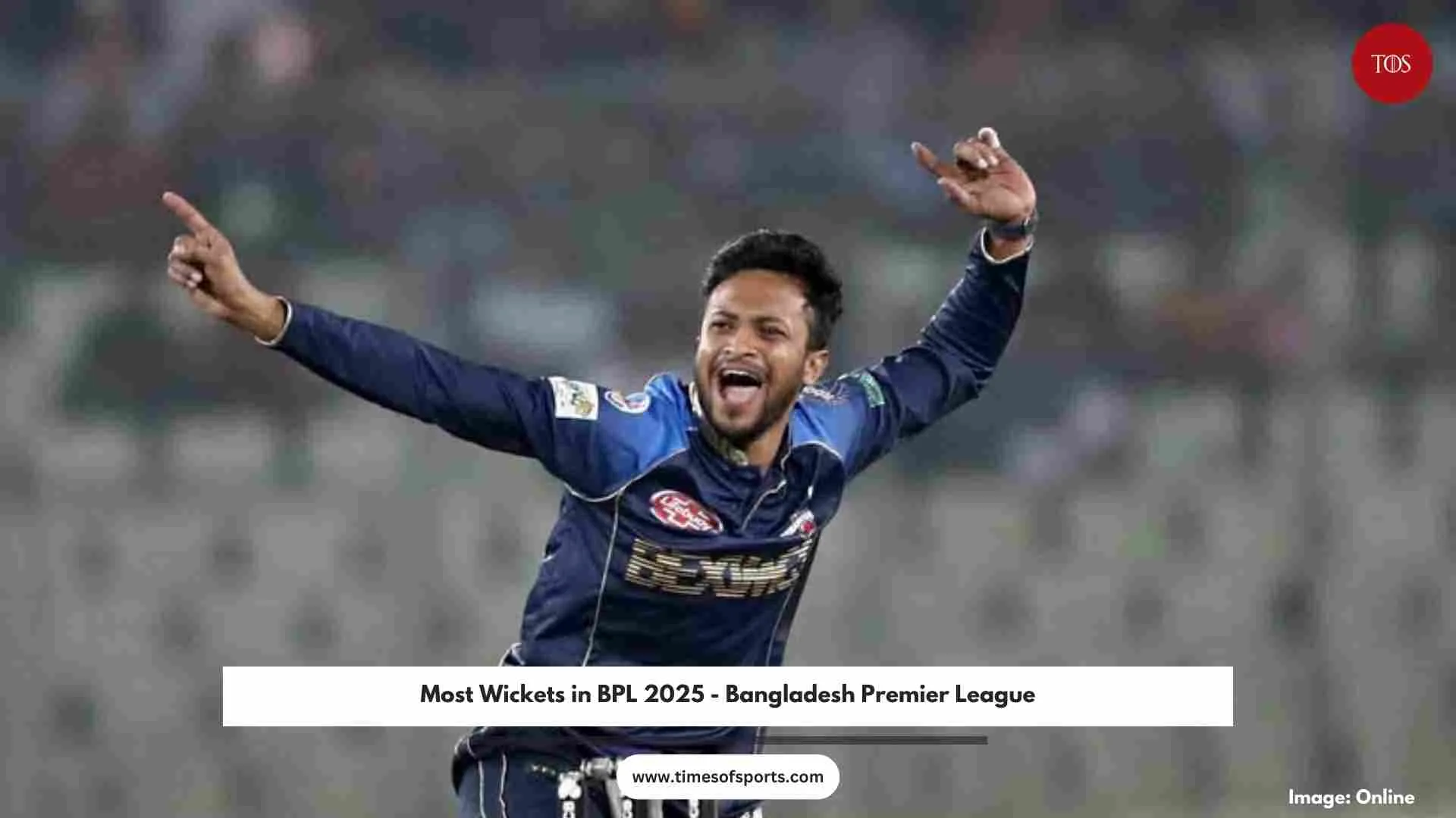 Most Wickets in BPL 2025 Bangladesh Premier League