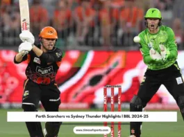 Perth Scorchers vs Sydney Thunder Highlights